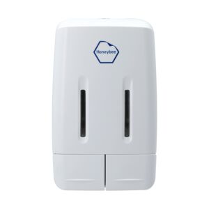 Honeybee Double Liquid Soap Dispenser White Honeybee Double Liquid Soap Dispenser White